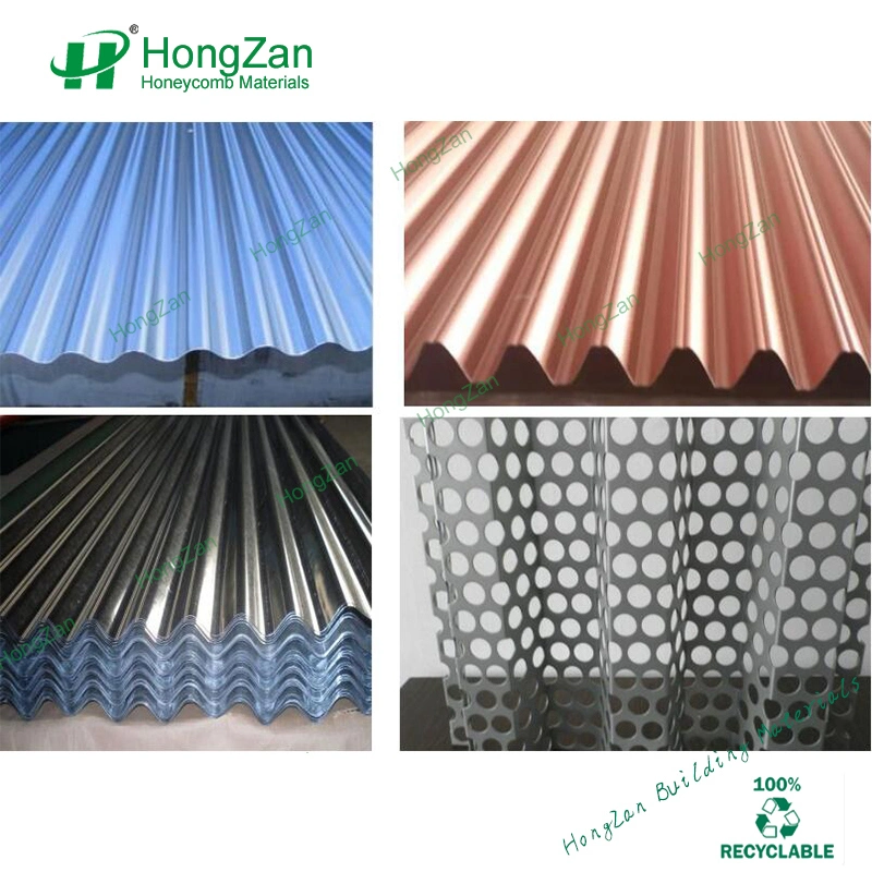 Insulated Aluminum Corrugated Ceiling Panel