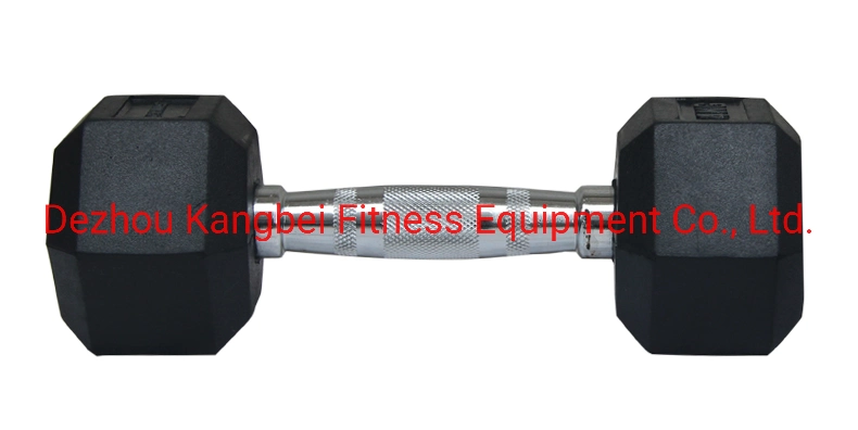 Gym Accessories Rubber Hex Dumbbell Kb-07A