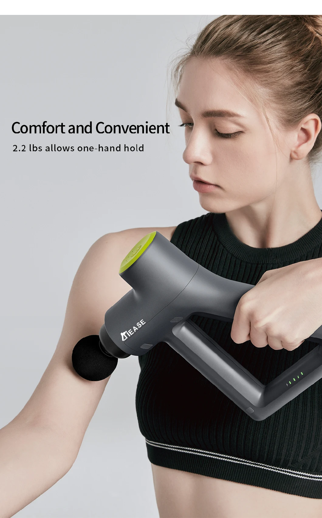 New 12mm Massage Gun Professional 24V Super Handheld Massage Gun for Muscle Massage Relieve