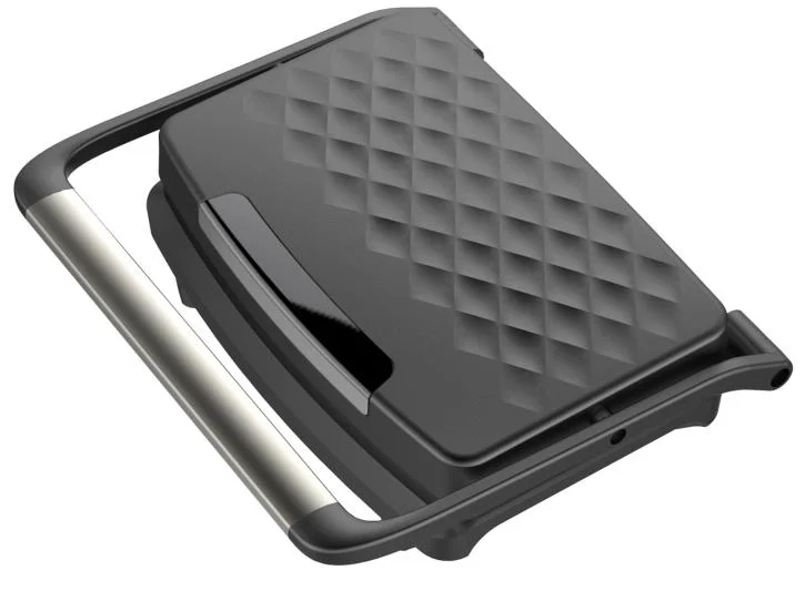 Mini Panini Press Grill with Easy Clean Non-Stick Coated Plates