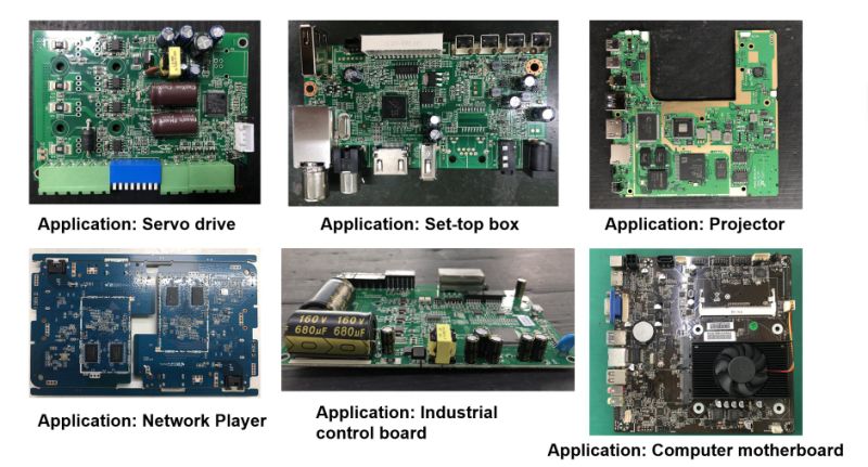 OEM Customized Fr4 Aluminum Printed Circuit Boards, 94V0 LED PCB