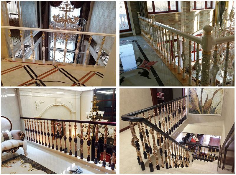 Staircase Fencing Alloy Safety Railing Metal Balustrade Designs