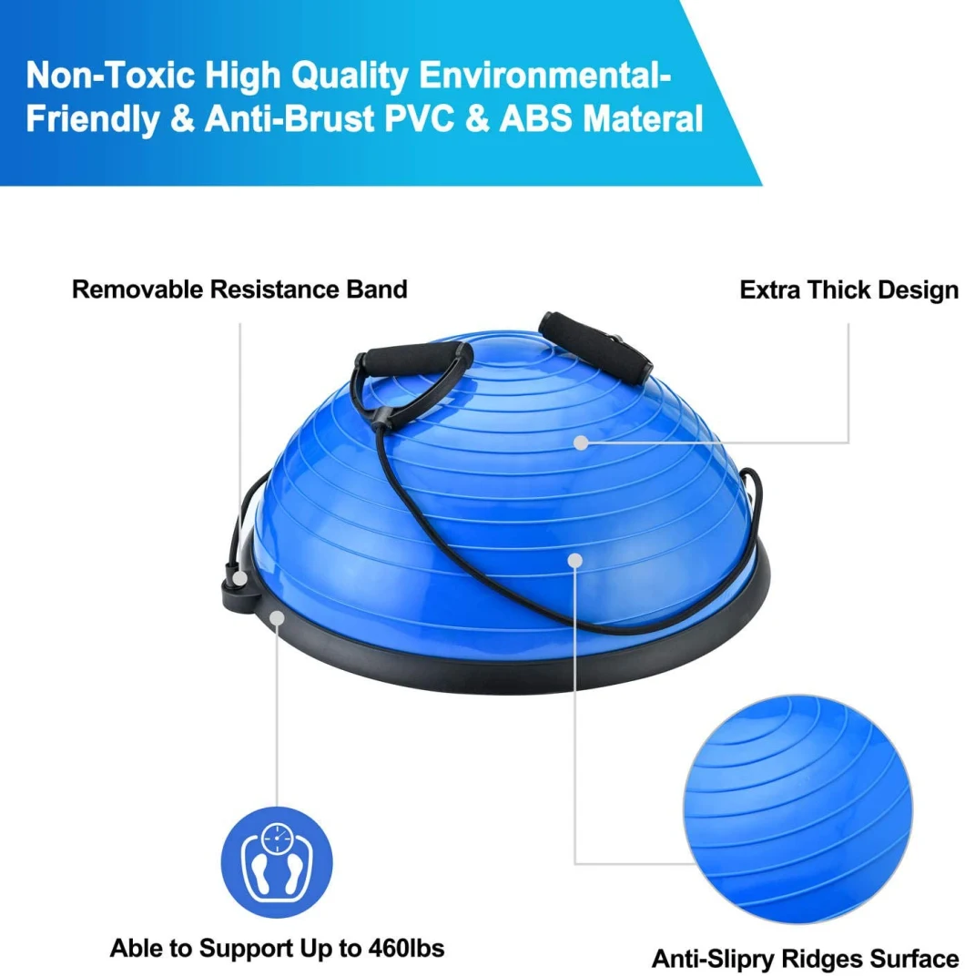 Yoga Exercise Air Fitness Half Ball Exercise Balance Bosu Ball