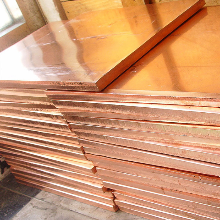 High Grade C11000 C12200 Copper Sheet Plate 4X8 Custom-Made Copper Plates