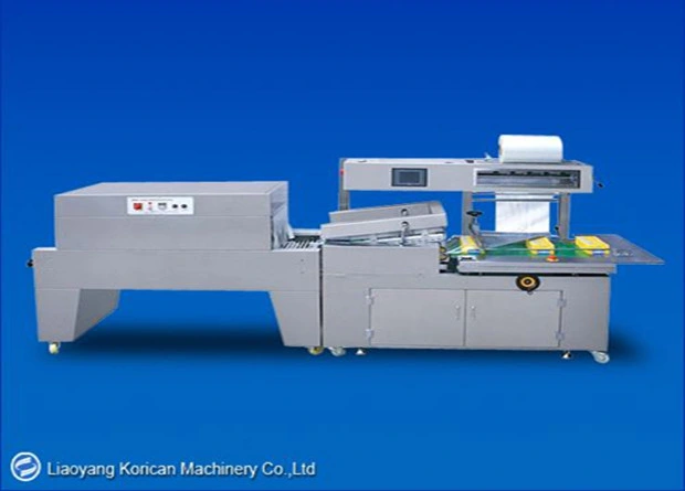 (KZ-400LB+KDZ-450B) Automatic L-Bar Sealing & Shrink Packing Machine/Shrink Wrapper