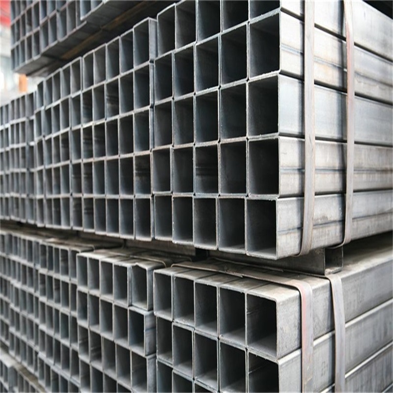 ERW Welded Carbon Thin Wall Steel Supplier 75X75 Tube Box Bar Weight of Gi Square Pipe