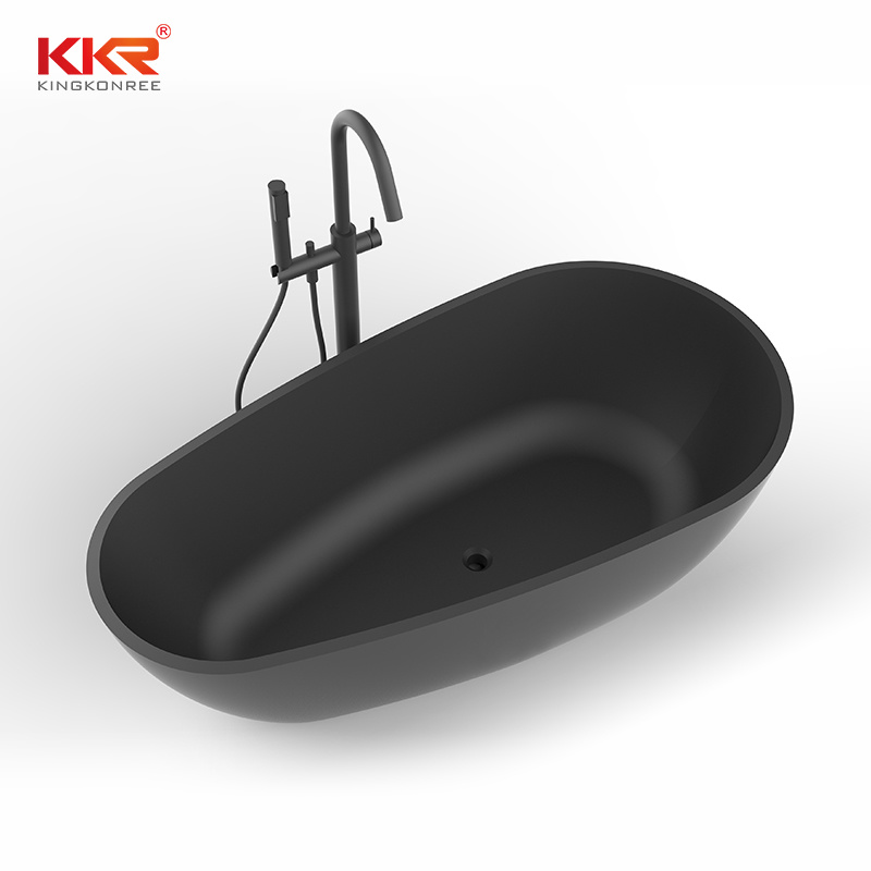 Unique Design Solid Surface Free Standing Solid Surface Bath Tub