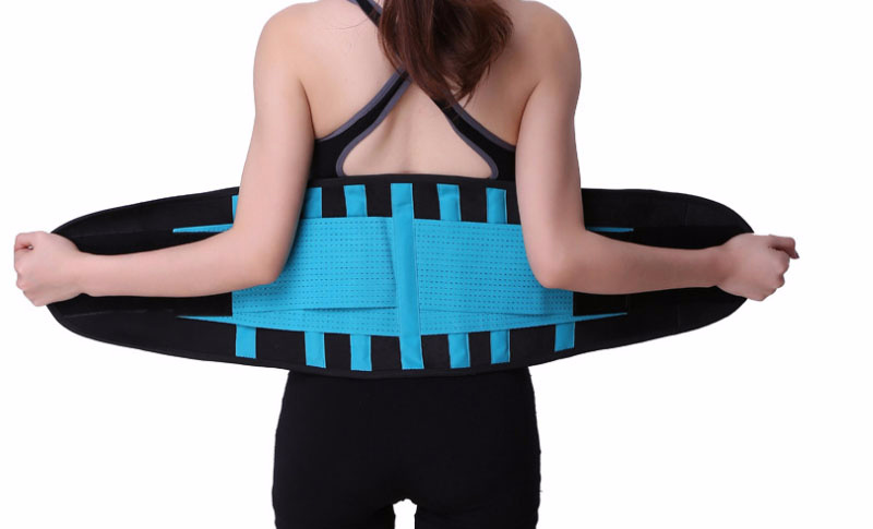 Sports Compression Waist Trainer Back Support Brace for Exercise