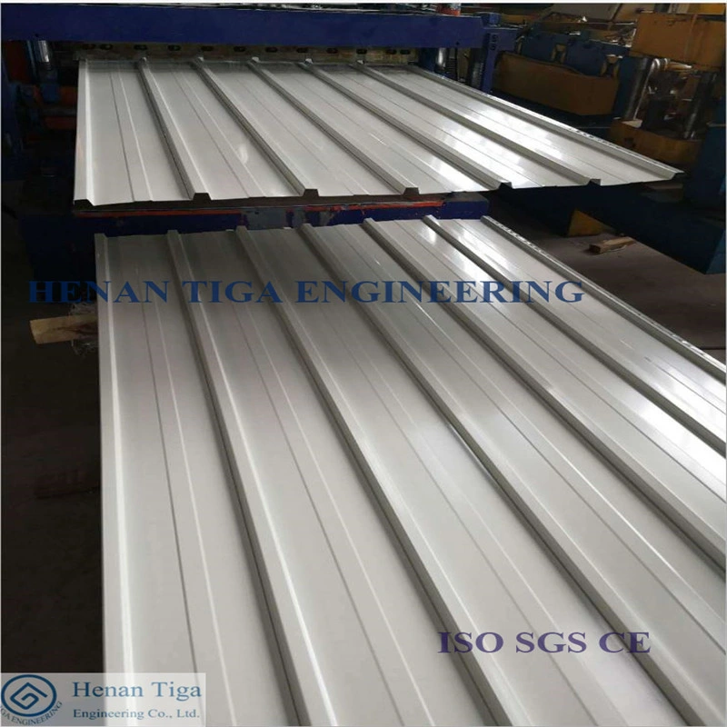 Weatherability Waved / Corrugated PPGI Roofing Plates / Color Coated Roofing Sheets