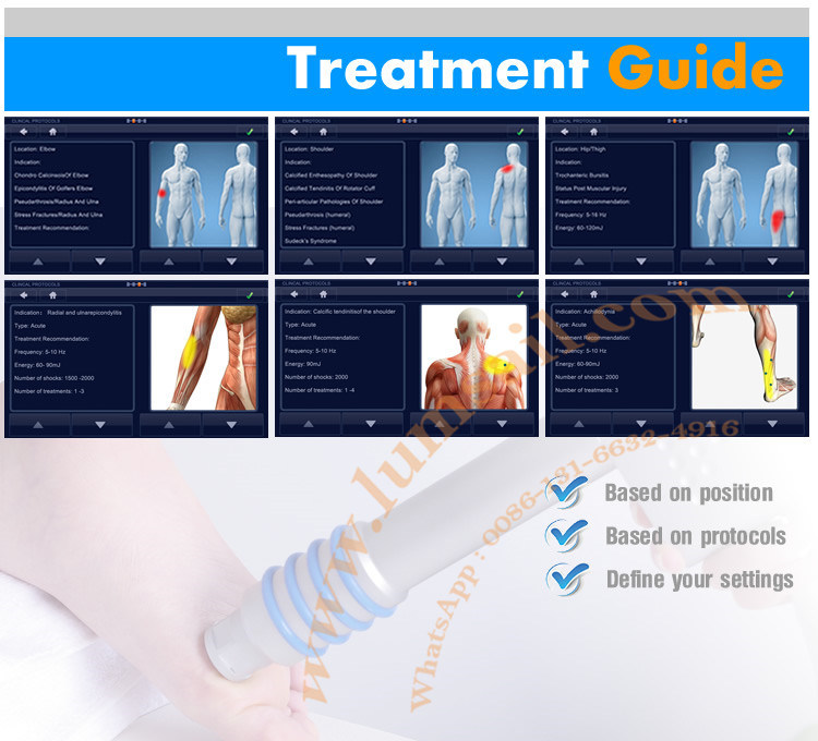 Physiotherapy Shockwave Machine Air Compressed Desktop Model Shockwave Equipment