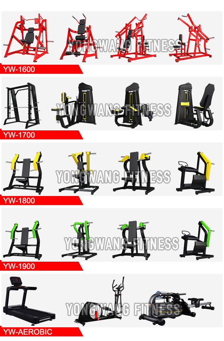 Cardio Machines Gym Equipment Yongwang Fitness Commercial Treadmill