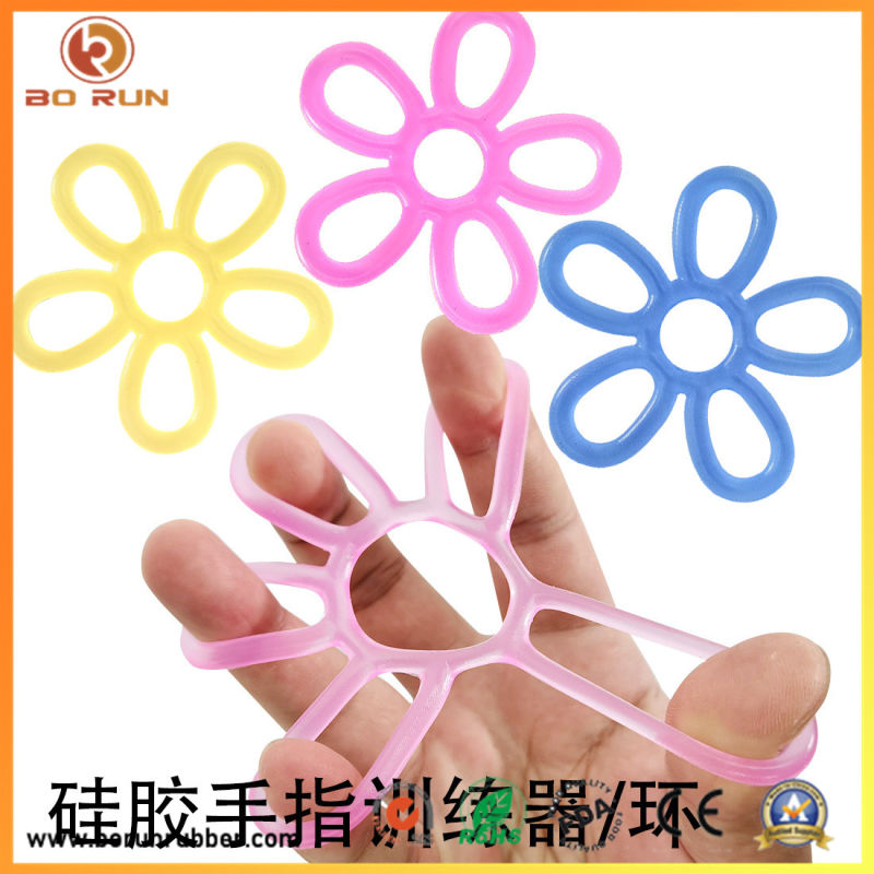 Wholesale Custom Silicone Finger Trainer Hand Grip Strength Trainer Finger Exerciser