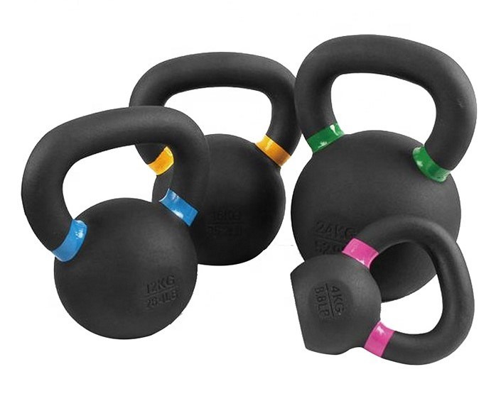 2020 Hot Sale Kettlebell with Colored Bands on Handles