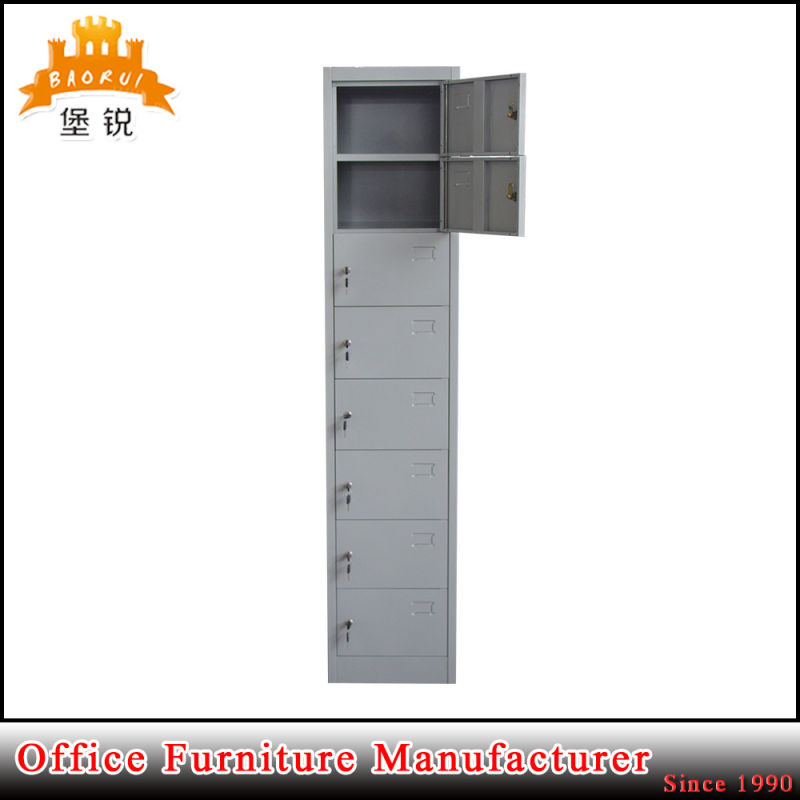 Vertical 8 Door Metal Locker for Gym and Swimming Pool