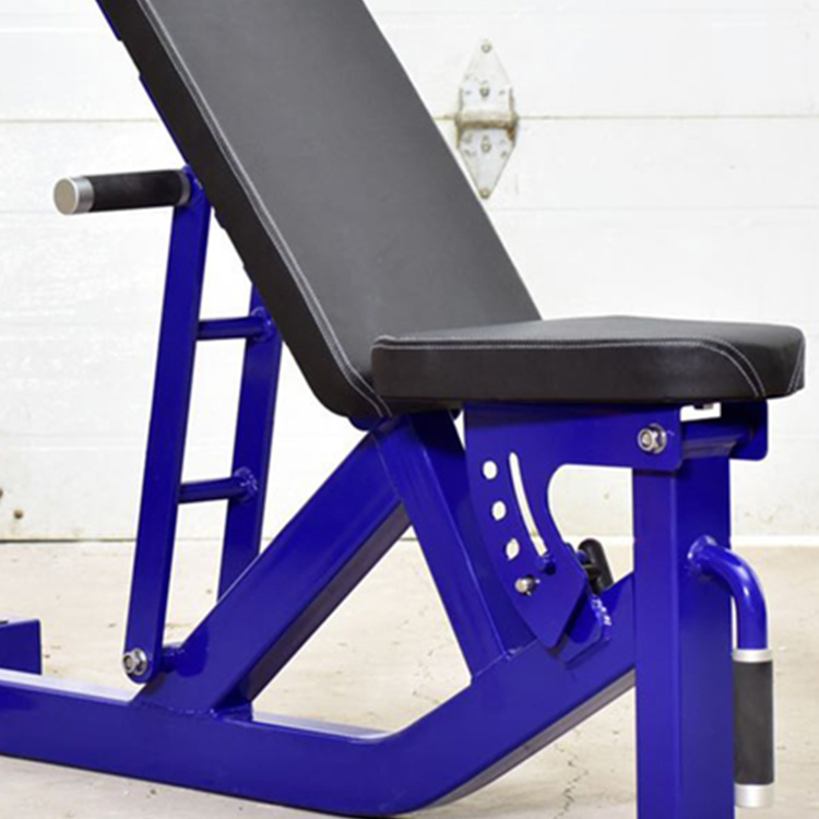 Adjustable Weight Bench Blue Fitness Equipment Weight Bench