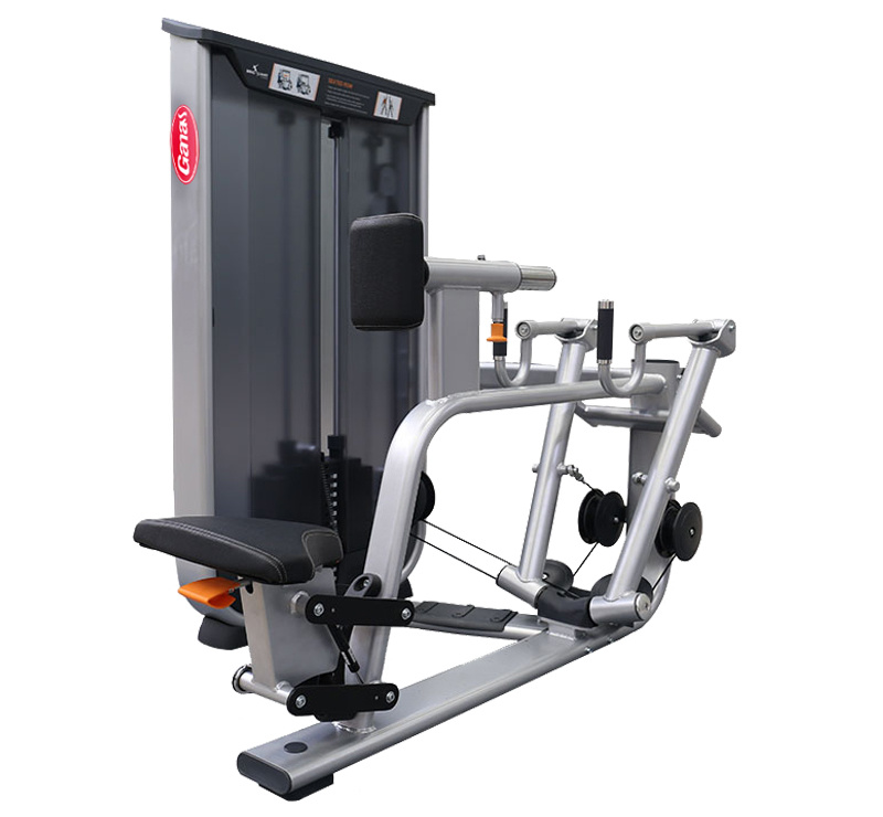 Equipment for Commercial Strength Gym Fitness Training by Ganas Fitness Deverging Seated Row