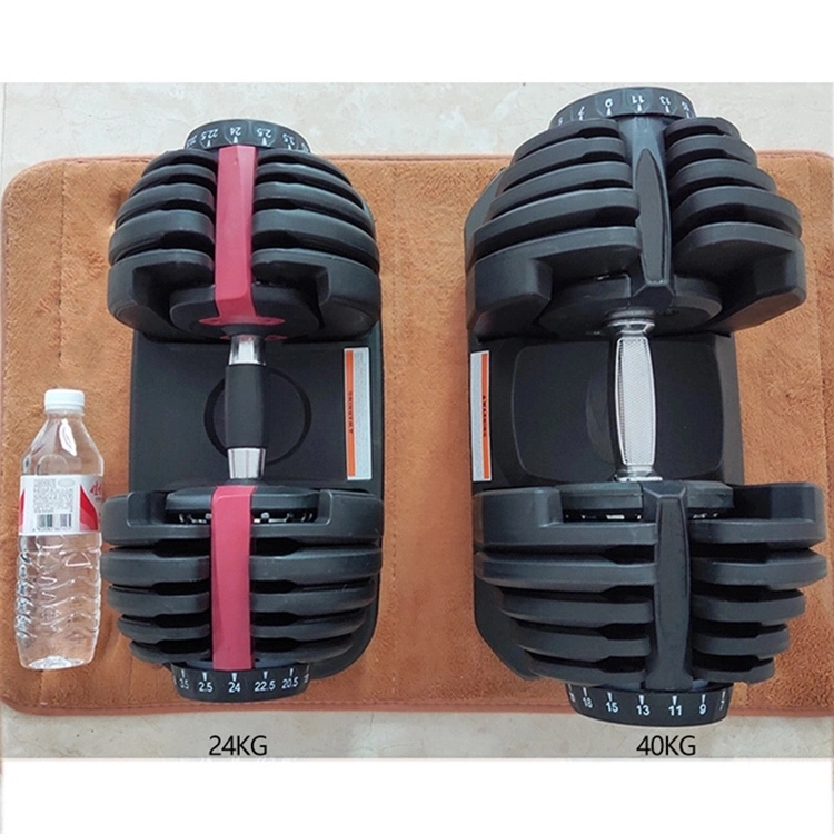 40kg plastic Adjustable Dumbbell for Adult Exercise