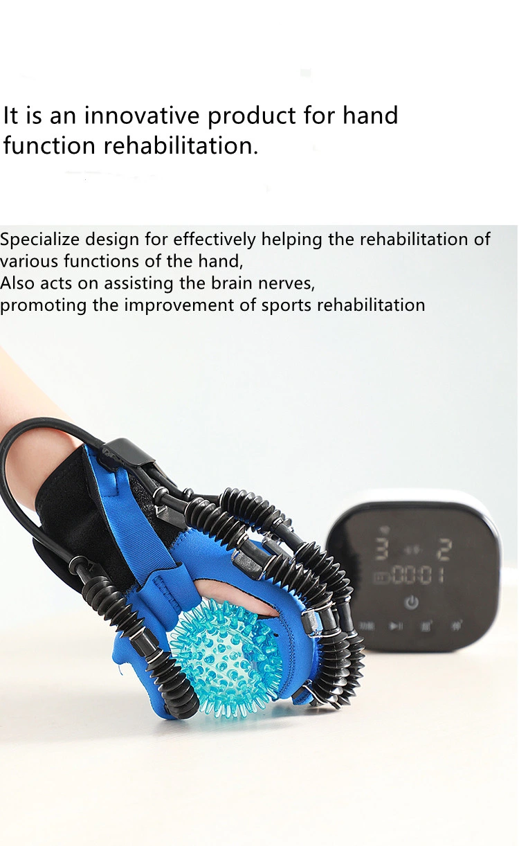 Hand Robot Glove Stroke Rehabilitation Exercise at Home Smart Recovery Hospital Machine