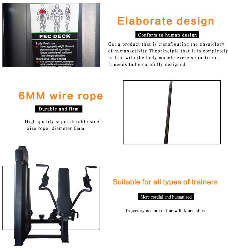 Functional Trainer Exercise Equipment Pectoral Fly Machine