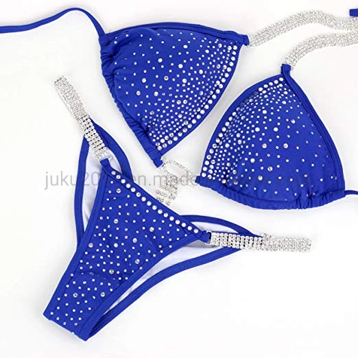 Competition Bikini Set Rhinestone Fitness Bikini Npc Ifbb Wbff Figure Competition Suit