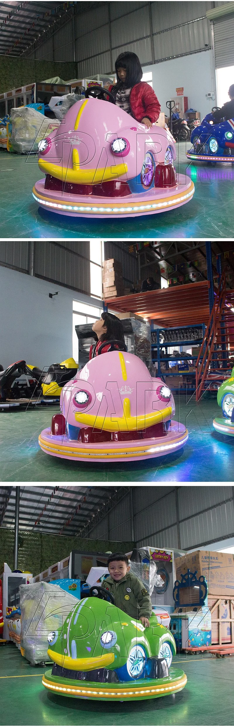 China Bumper Manufacturers Multi Style Kids Bumper No Coin Operated Bumper Car for Sale