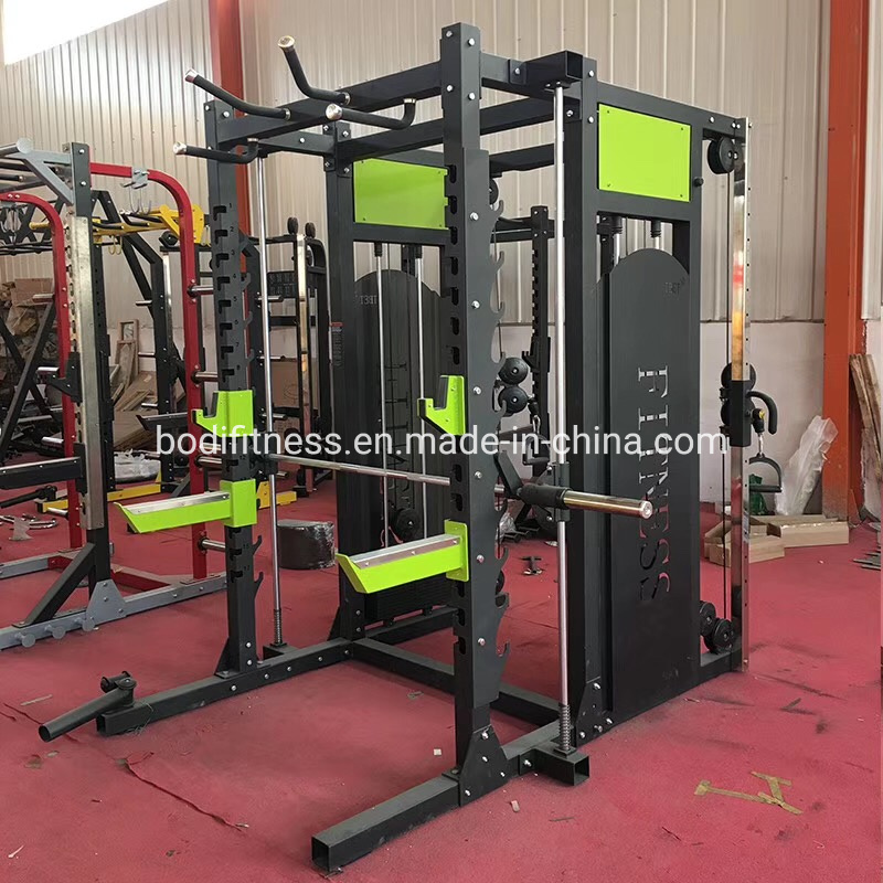 Strength Fitness Equipment Crossfit Rack Multi Functional Trainer Smith Machine