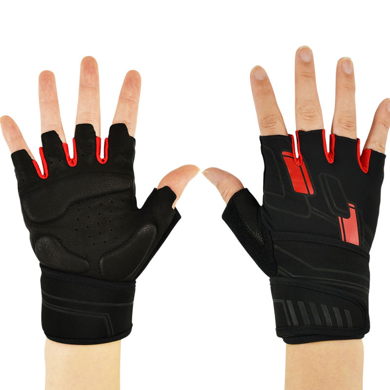 Full Palm Fitness Gloves Protection Grip Cross Training Weightlifting Bodybuilding Exercise Weight Lifting Fitness Glove