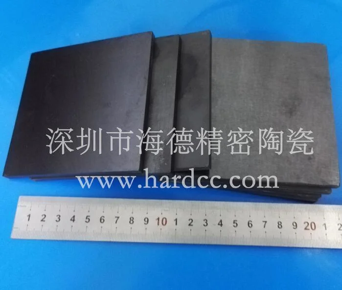 Black Zirconia Ceramic Insulation Anti-Fall Sheet Plates Blocks Raw Material