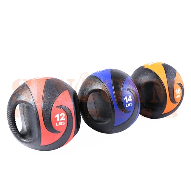 Classic Dual Grip Colorized Medicine Ball