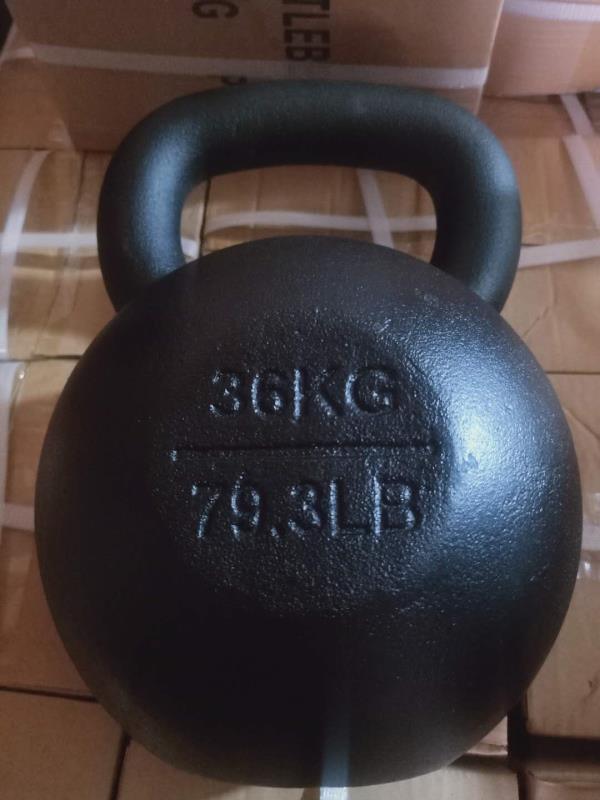 Cast Iron Kettlebell 36.00kgs Customized Weight