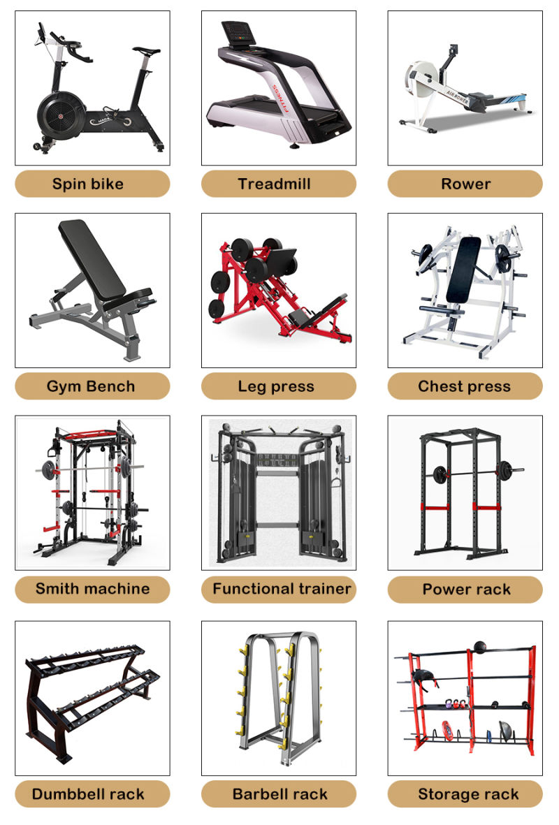 Gym Equipment Plate Loaded Horizontal Bench Press