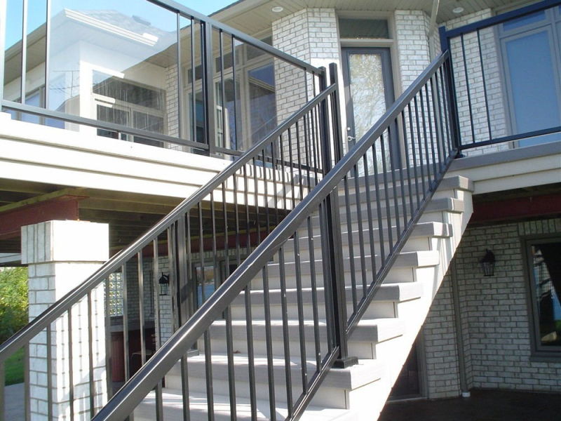 Assemble Aluminium Railing System Easy for Shipping and Install