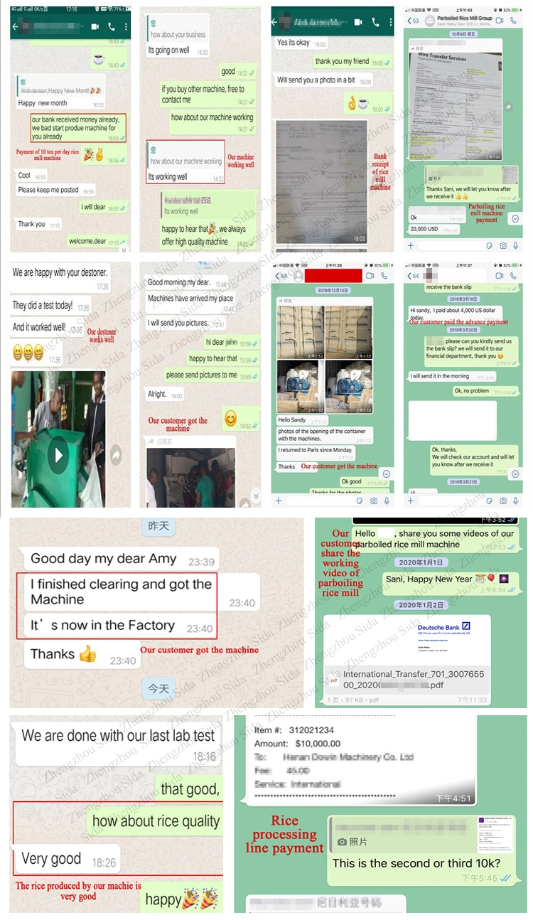 100tpd Complete Set Rice Mill in Africa Market