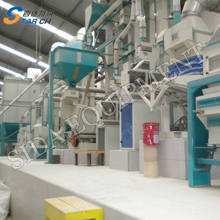 Simple Complete Full Set Rice Processing Machine Price