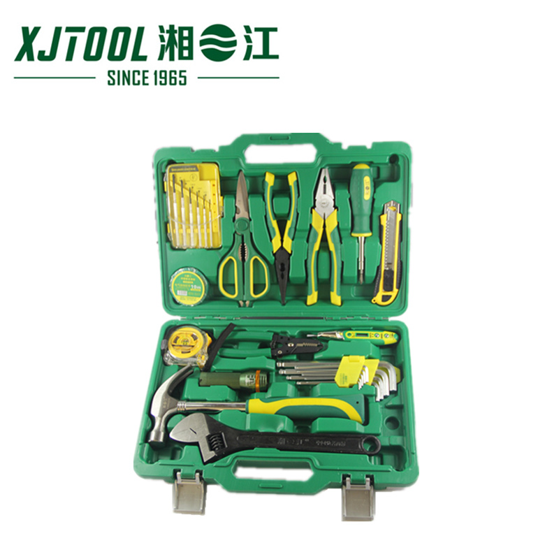 Hand Tool Full Range Easy to Carry Group Suite Tool Box Cabinet 33 Sets of Household Famliy Tool Sets