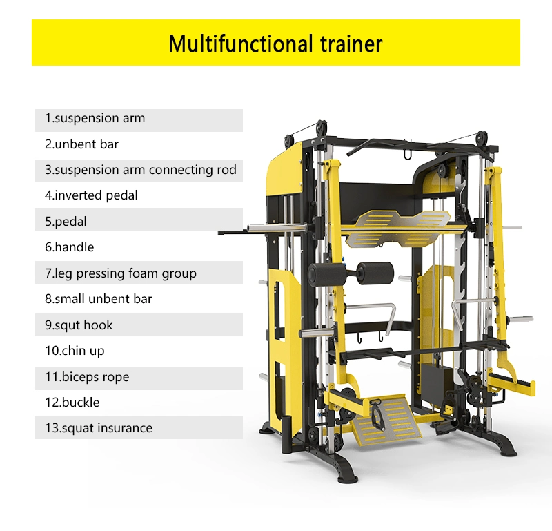 Popular Design Multi Functional Smith Machine Body Building Strength Machine Jemy Smith Home Gym Smith Machine Home Smith