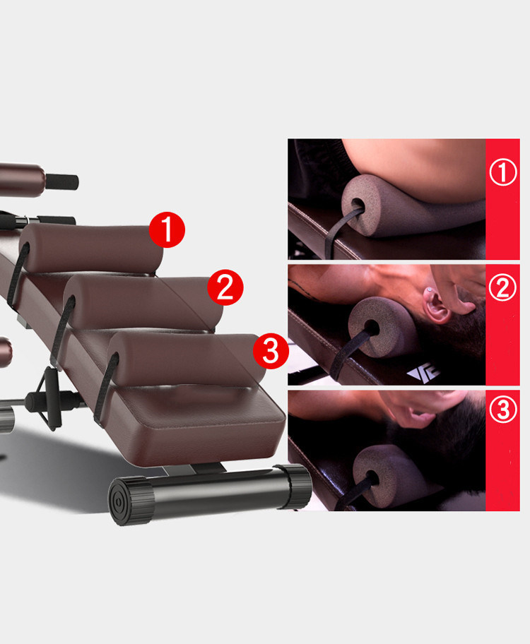 Multi-Function Adjustable Home Exercise Gym Equipment Body Ab Exercise Chair Gym Weight Dumbbell Bench