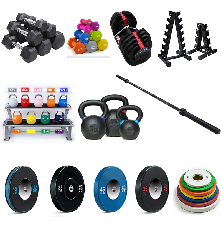 High Quality Factory Wholesales Rubber Coating Mancuernas Gym Dumbbell Set Hexagonal Hex Dumbbells