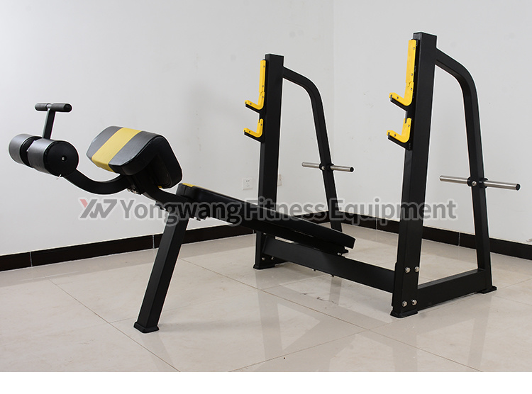 Commercial Adjustable Olympic Decline Bench Gym Equipment