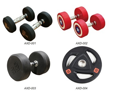 Rubber/PU/TPU/ CPU Material Dumbbell Hex Dumbbell Adjustable Dumbbell for Gym