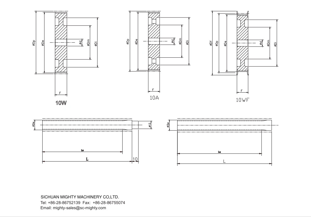 Mighty Taper Lock Timing Pulley and Belt Drive Pulley