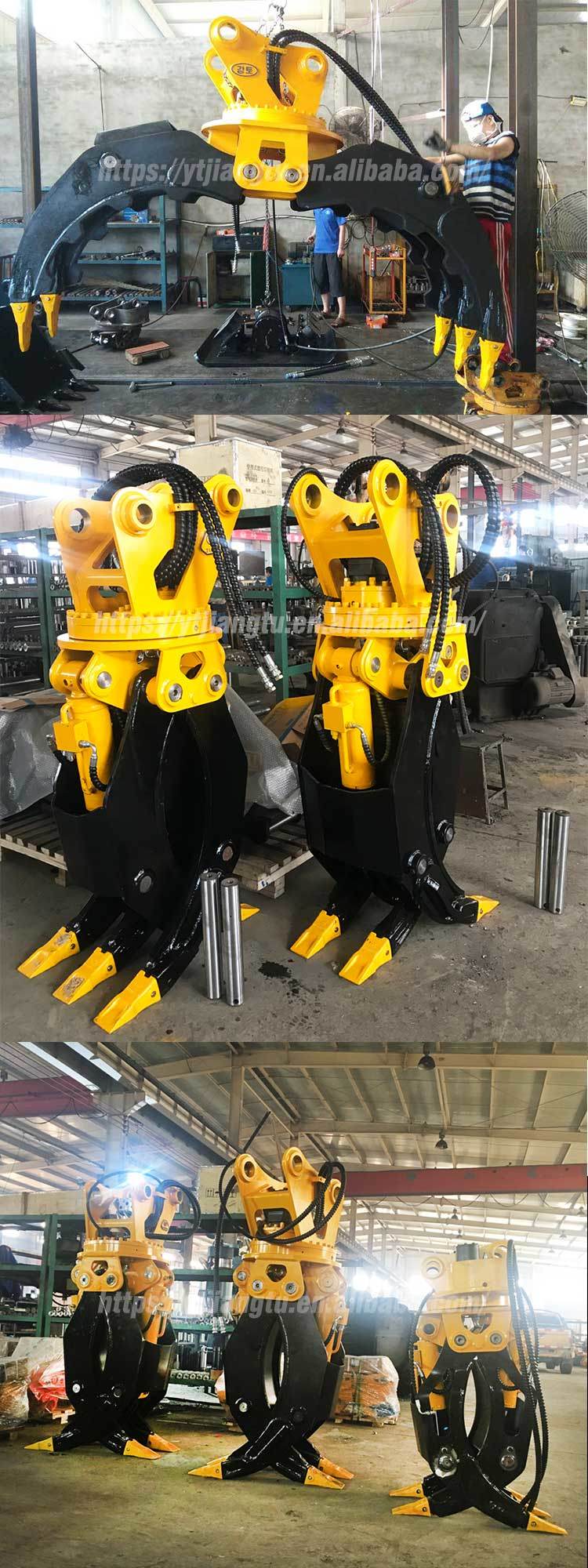 Sorting and Demolition Grapple Stone Grapple