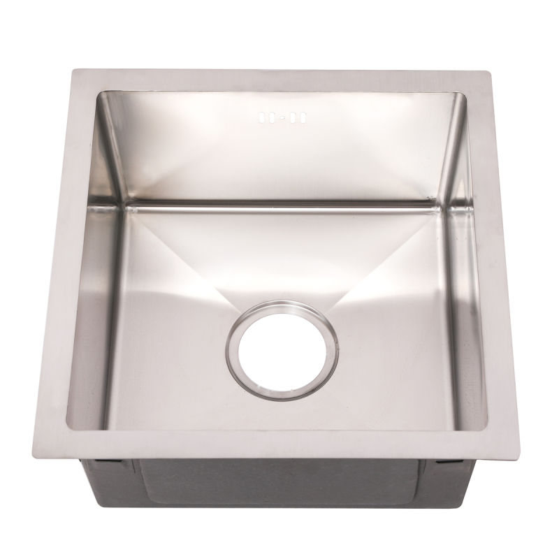 Double Bowl Topmount Kitchen Sink 18 Gauge Handmade Stainless Steel Sink