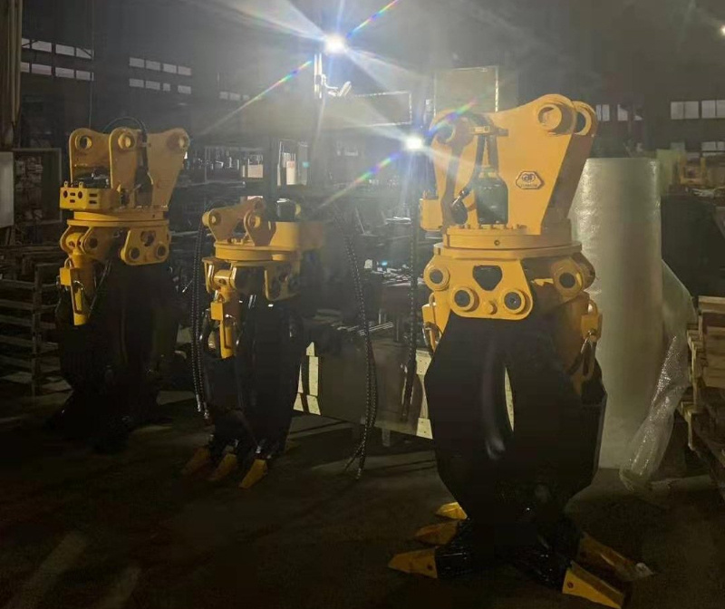 Hydraulic Rotary Grapple Logging Equipment Timber Grapple