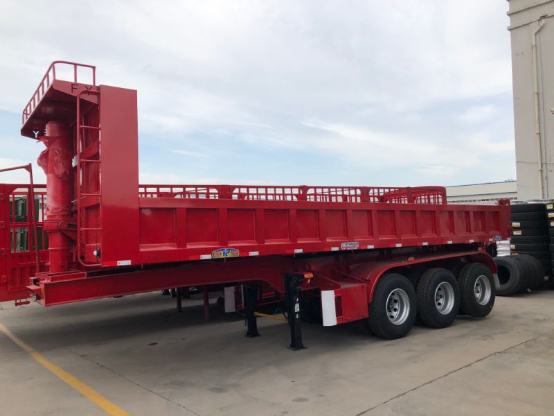 Luen Heavy Duty Cargo Trailer Dump Semi Trailer Truck Trailer for Sale