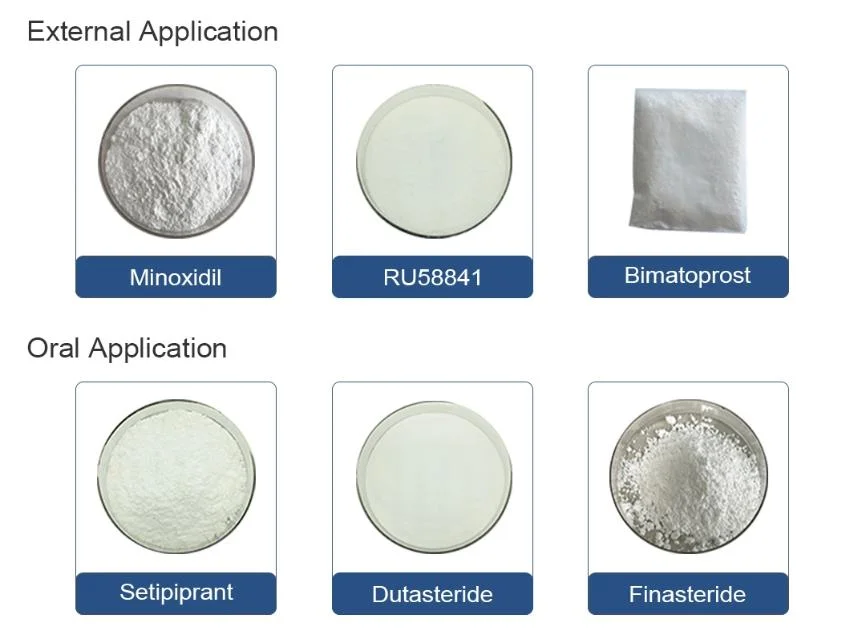 CAS 154992-24-2 Hair Treatment Powder Ru58841 Ru 58841 Ru-58841 for Anti-Hair Loss