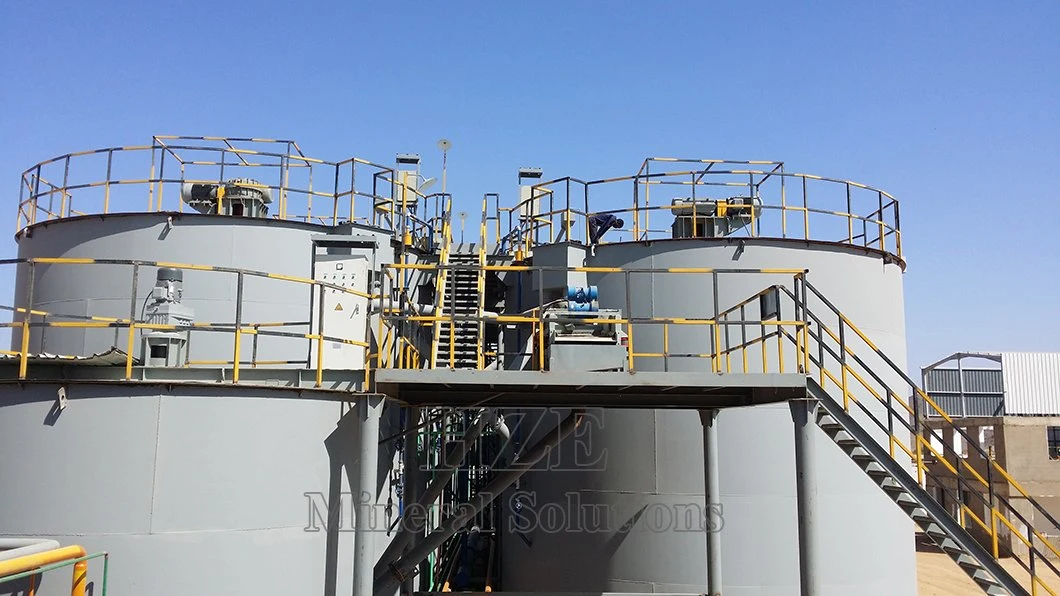 Small Scale Cyanide Leaching Agitation Tank for Gold Recovery