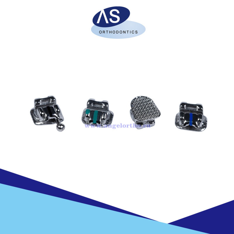 Orthodontic Self-Ligating Brackets Orthodontic Manufacturers Metal Brackets with Ce FDA ISO13485 2g