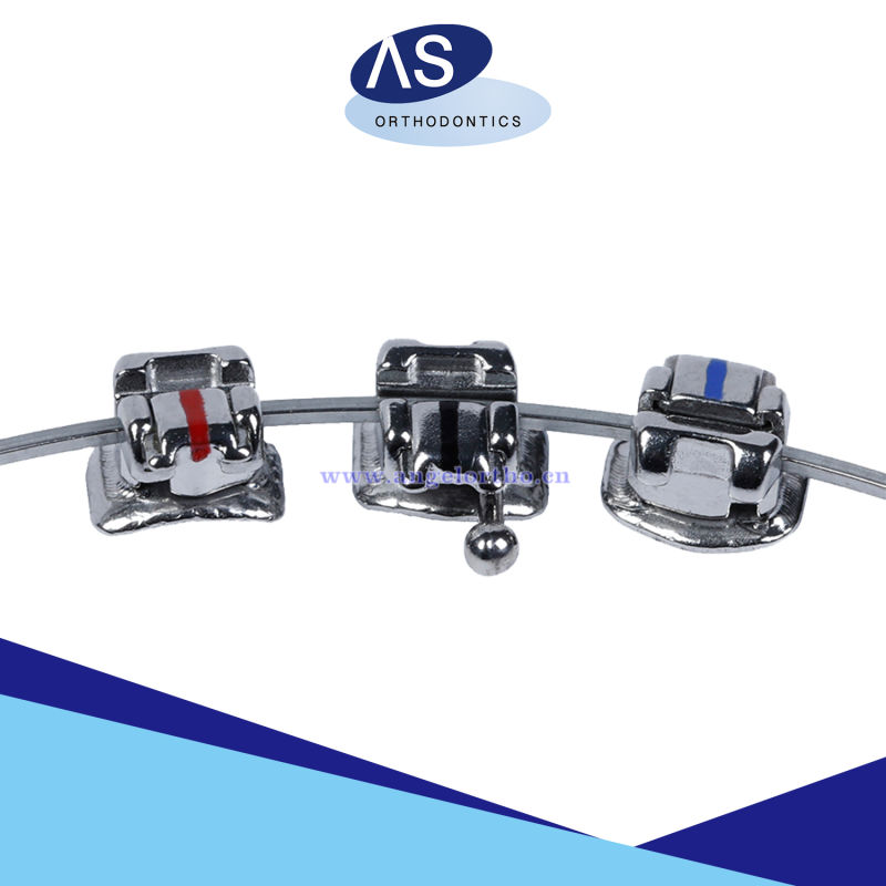 Manufacture Orthodontic Passive Self Ligating Brackets with High Quality 2g