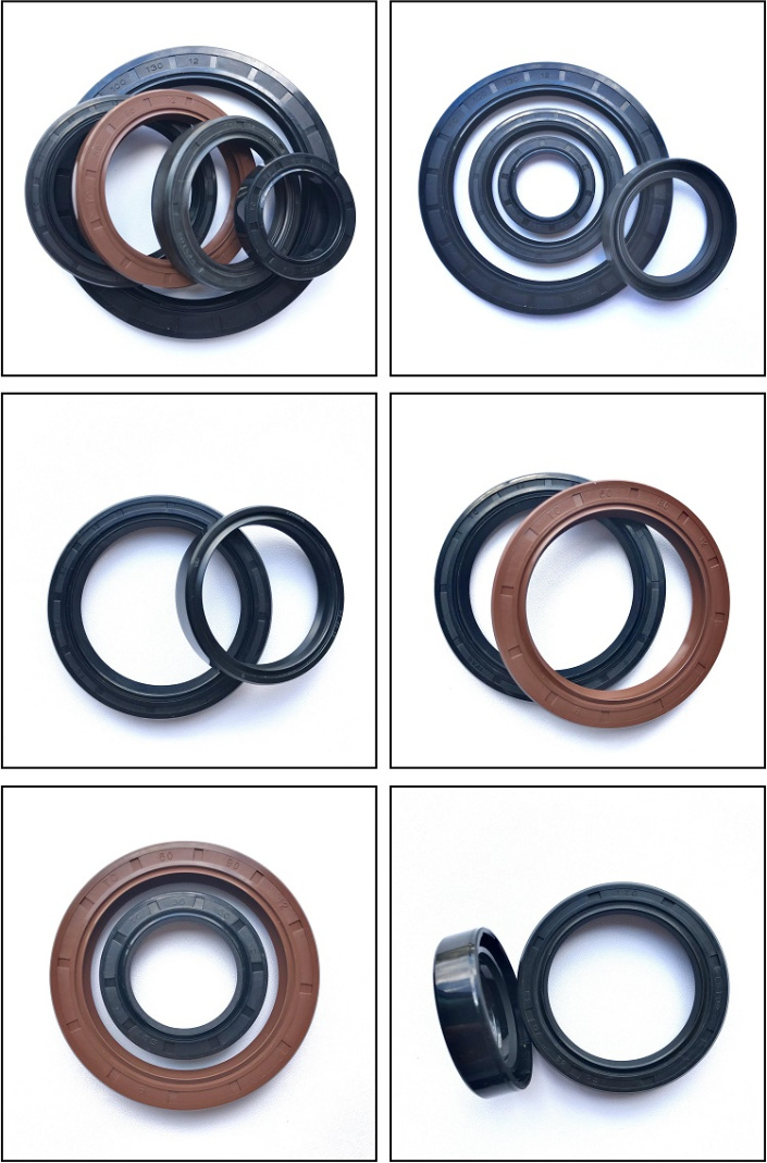 Custom Auto Parts NBR FKM Fluoru Rubber Shaft Bearing Hydraulic Framework Tc Tb Oil Seal